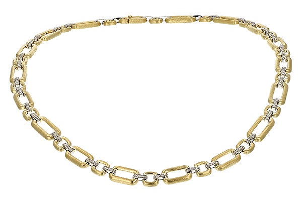 A244-22652: NECKLACE .80 TW (17 INCHES)