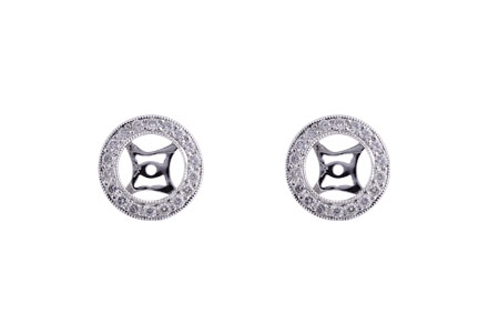 C238-79025: EARRING JACKET .32 TW (FOR 1.50-2.00 CT TW STUDS)