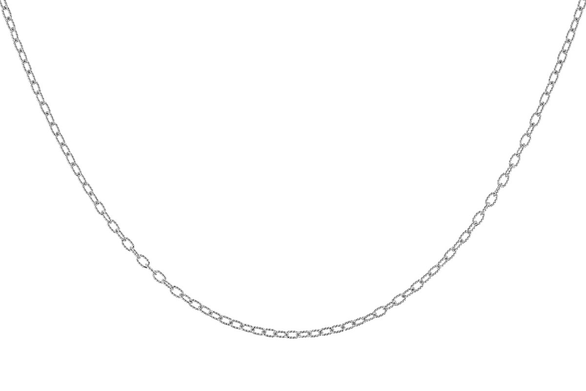 F328-79061: ROLO LG (8IN, 2.3MM, 14KT, LOBSTER CLASP)