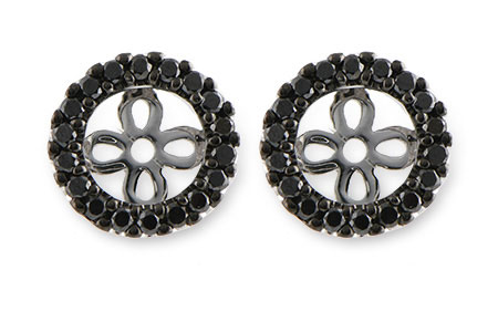 G243-29015: EARRING JACKETS .25 TW (FOR 0.75-1.00 CT TW STUDS)