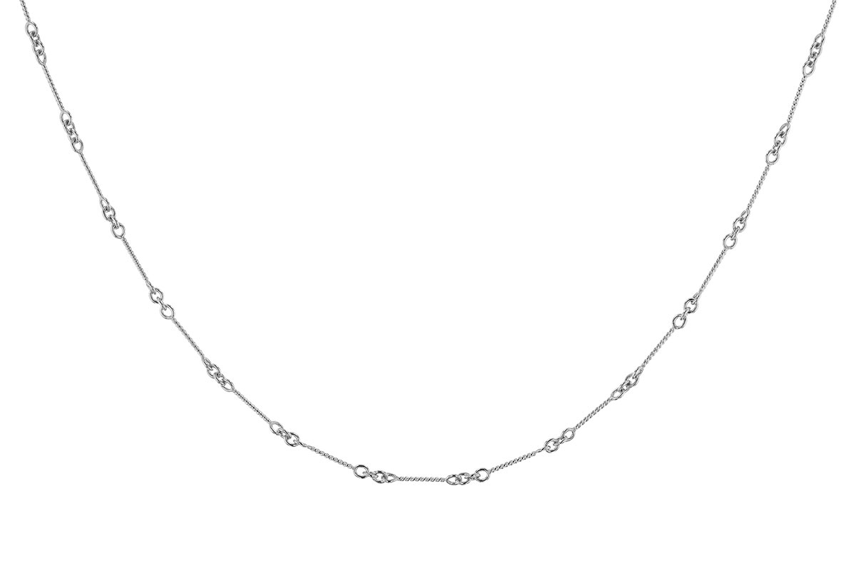 G328-79079: TWIST CHAIN (8IN, 0.8MM, 14KT, LOBSTER CLASP)