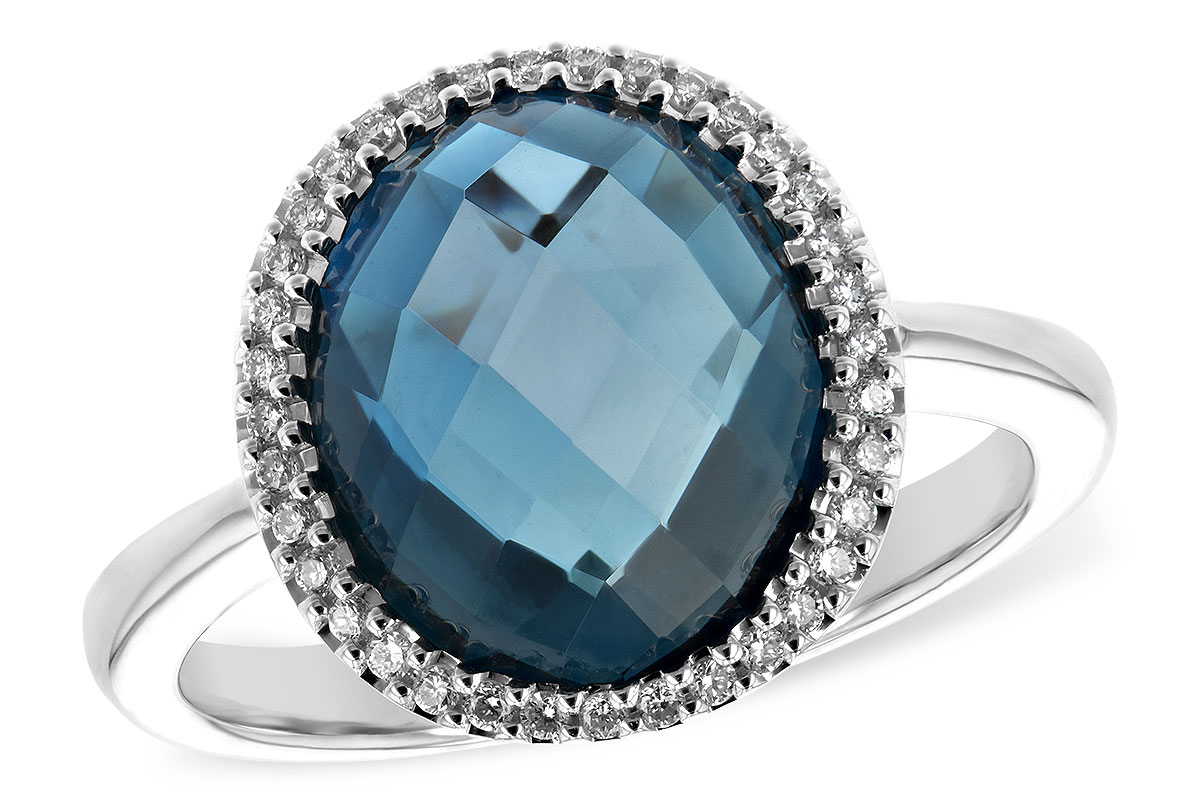 A244-20834: LDS RG 5.31 LONDON BLUE TOPAZ 5.45 TGW