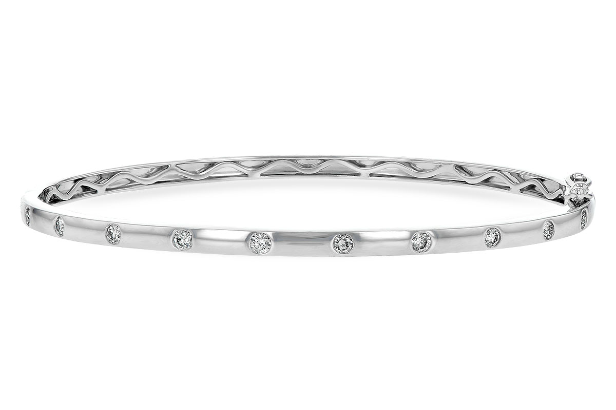A244-23589: BANGLE BRACELET .40 TW