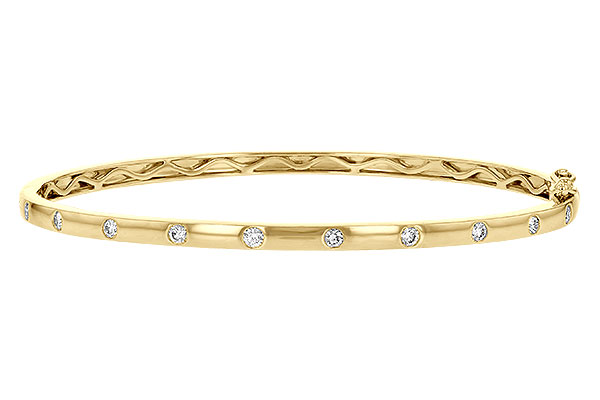 A244-23589: BANGLE BRACELET .40 TW