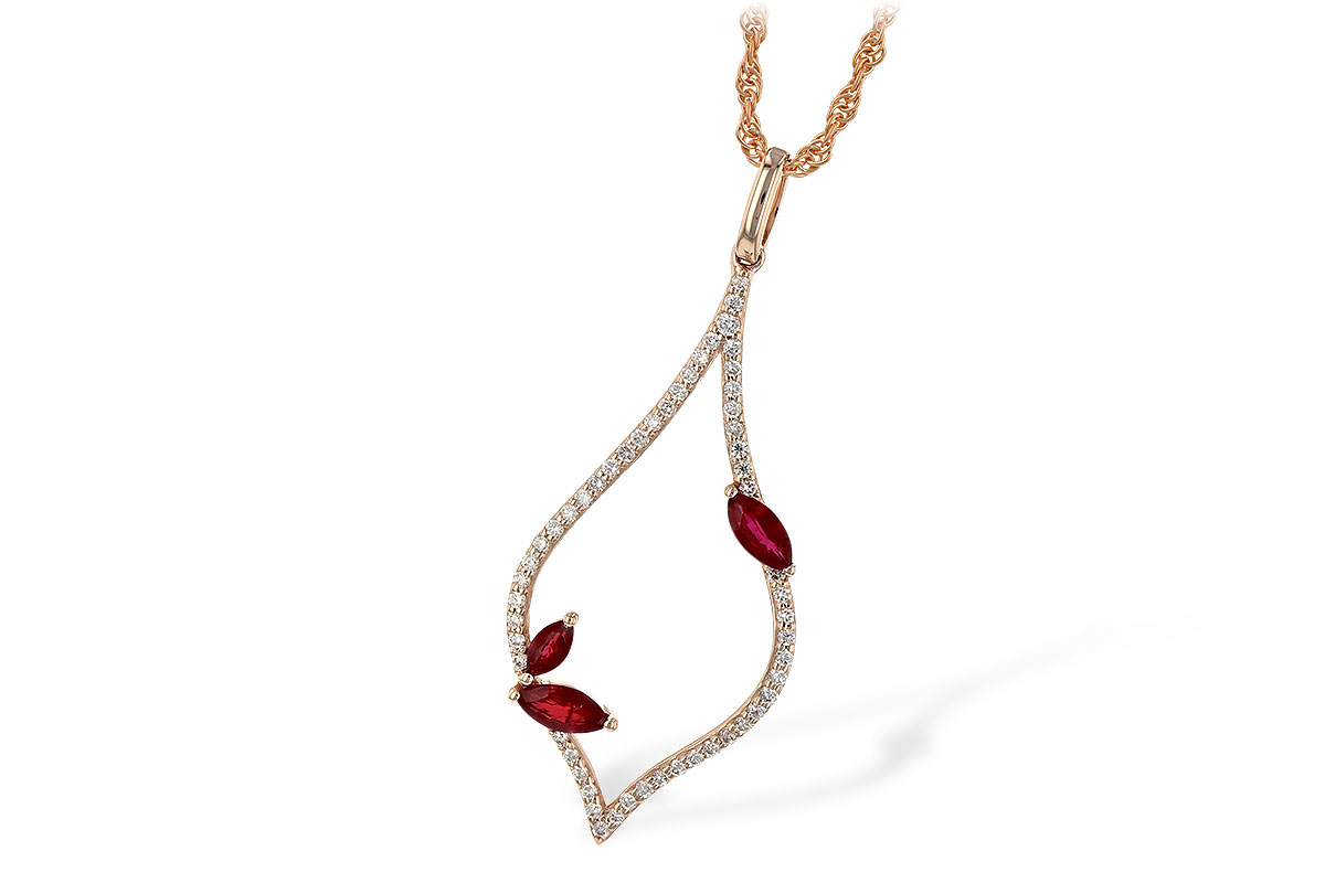 A245-09961: NECK .36 RUBY .56 TGW