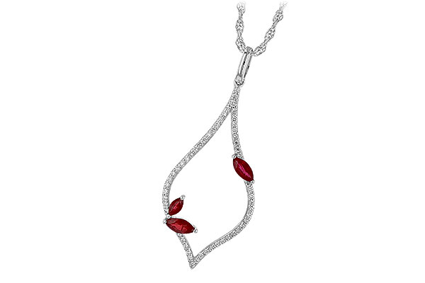 A245-09961: NECK .36 RUBY .56 TGW