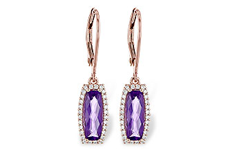 A245-15398: EARR 1.60 AMETHYST 1.78 TGW