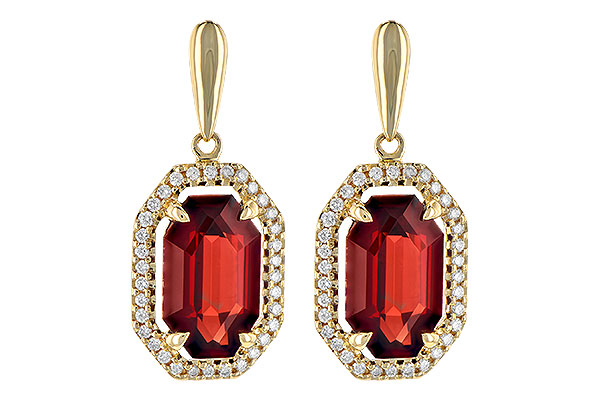 A245-15425: EARR 3.30 TW GARNET 3.49 TGW