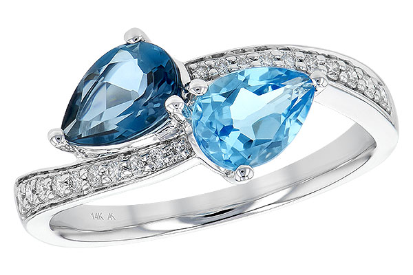 A245-16325: LDS RG 1.52 BLUE TOPAZ 1.66 TGW