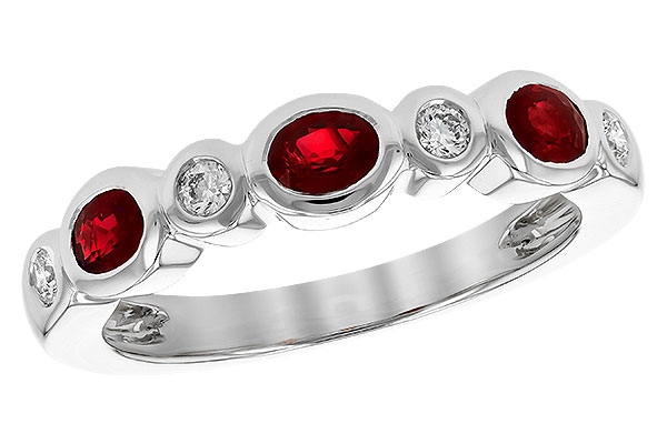 A327-85452: LDS WED RG .55 RUBY .68 TGW