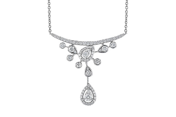 A327-86289: NECKLACE .65 TW