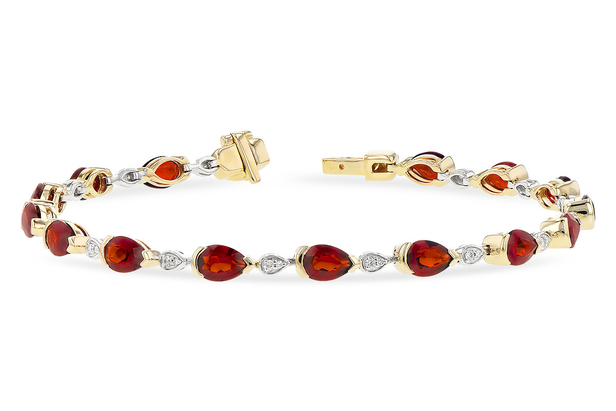 A327-86298: BRACELET 6.44 GARNET 6.60 TGW