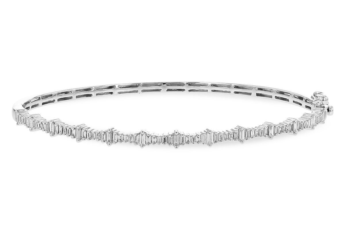 A327-89070: BANGLE .60 BAGUETTE TW