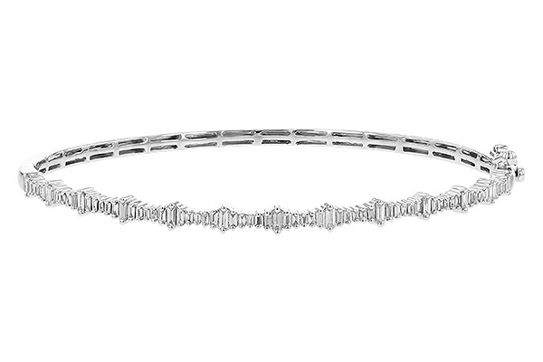 A327-89070: BANGLE .60 BAGUETTE TW