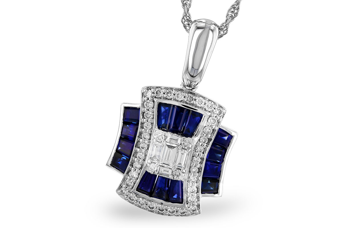 A328-80834: NECK .85 TW SAPPHIRE 1.10 TGW