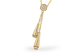 A329-65416: NECKLACE .11 TW