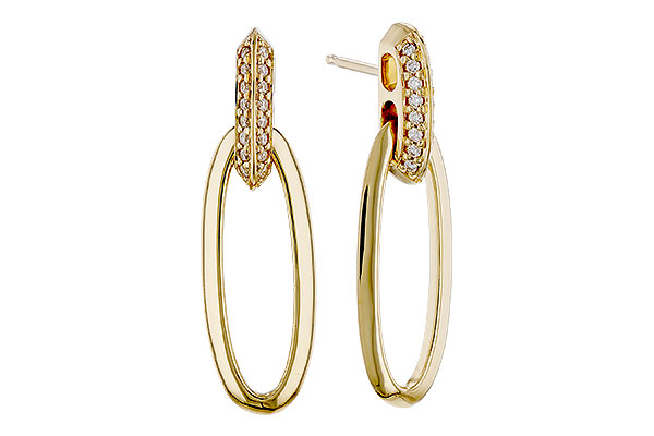 A329-68098: EARRINGS .15 TW