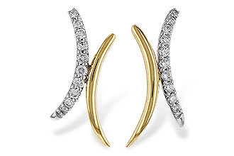A329-69070: EARRINGS .15 TW