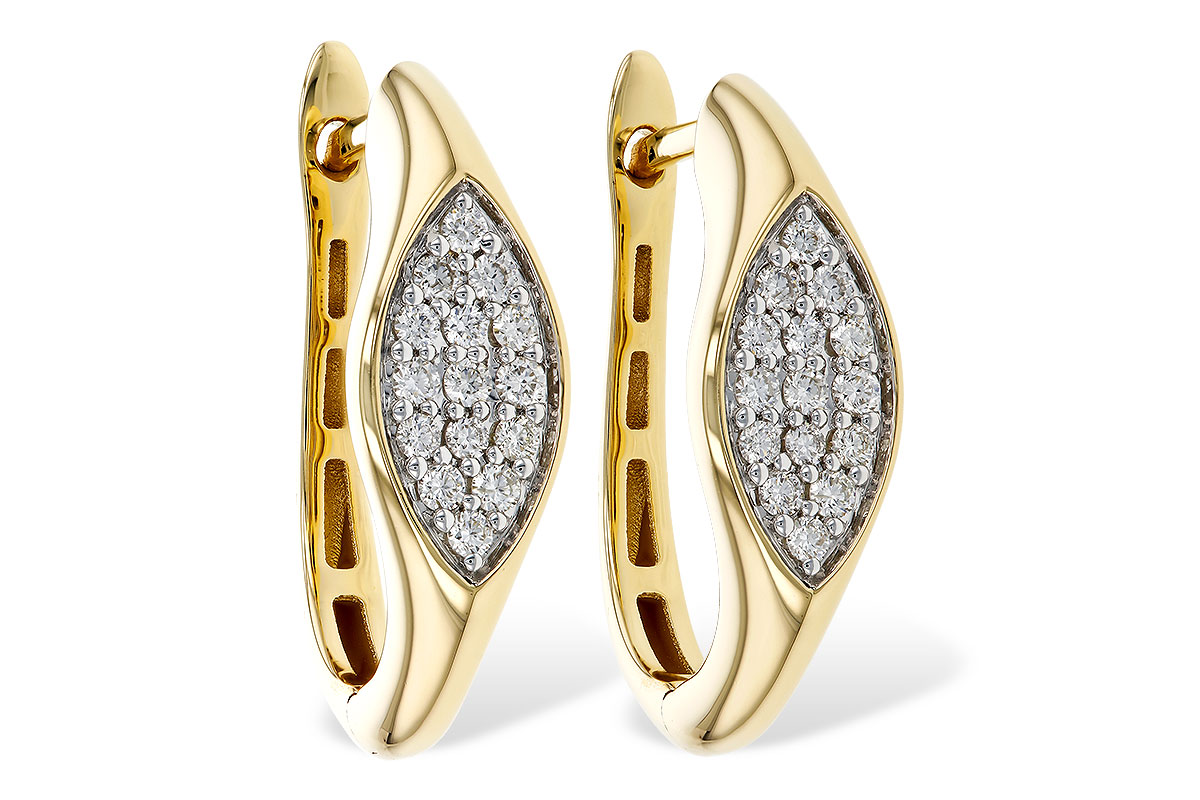 A329-71734: EARRINGS .25 TW