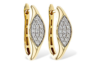 A329-71734: EARRINGS .25 TW