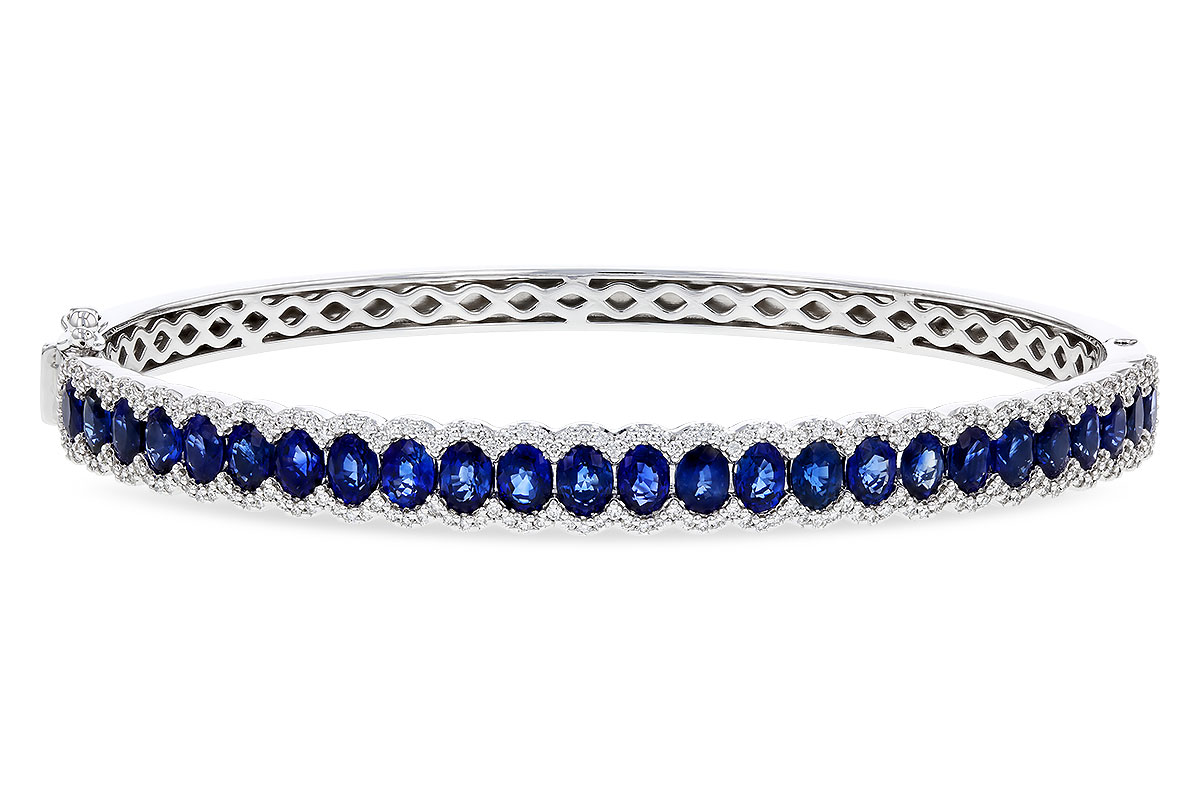 A329-71743: BANGLE 5.09 TW SAPPHIRE 5.65 TGW