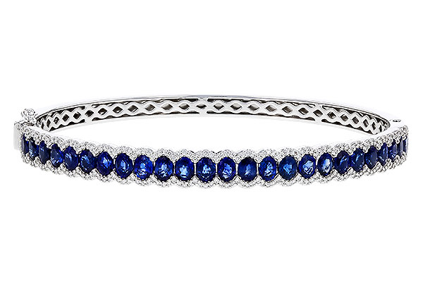 A329-71743: BANGLE 5.09 TW SAPPHIRE 5.65 TGW