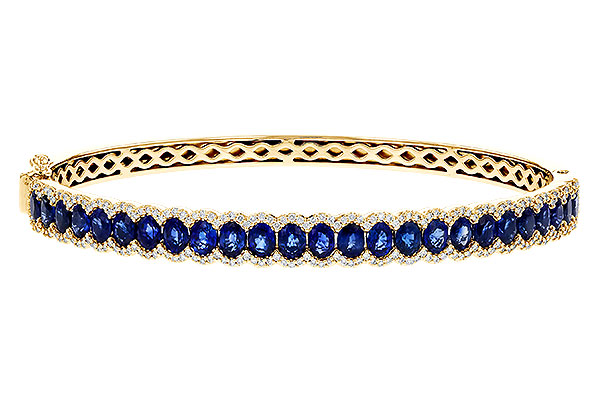 A329-71743: BANGLE 5.09 TW SAPPHIRE 5.65 TGW