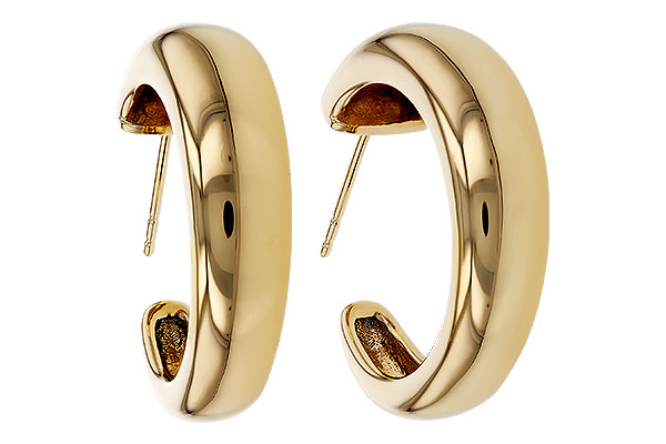 A329-71752: GOLD EARRINGS (20MM)