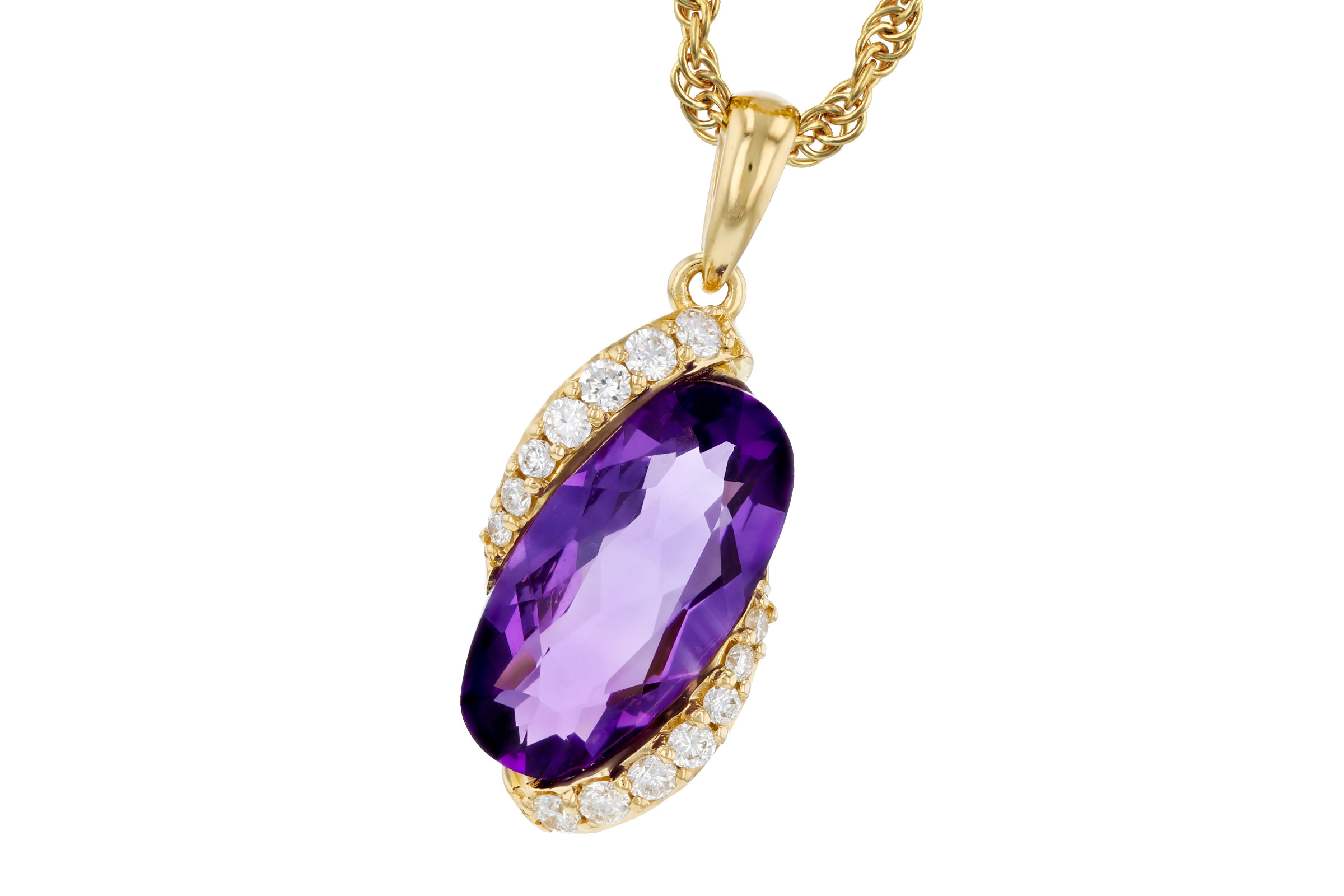 A330-57225: NECK 1.72 AMETHYST 1.84 TGW (12x6MM AMY)