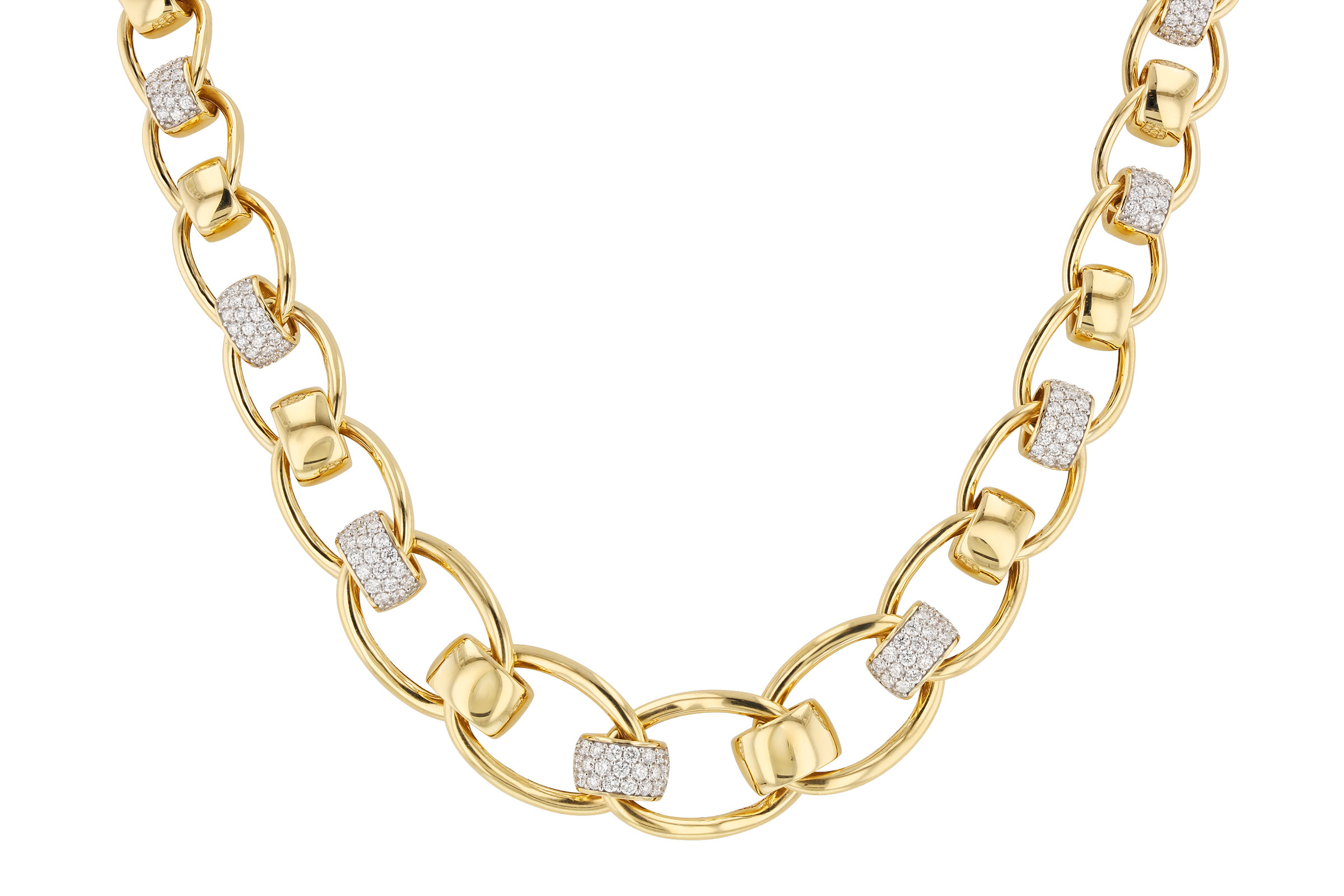 A330-57261: NECKLACE 2.00 TW (17")