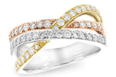 B147-84470: LDS WED RG .74 TW (PRONG SET)
