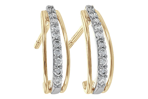 B239-66279: EARRINGS .19 TW