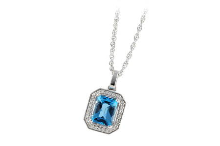 B242-39934: NECK 1.75 BLUE TOPAZ 1.86 TGW