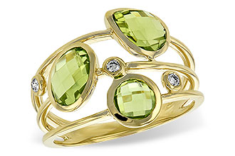 B244-22707: LDS RG 2.45 PERIDOT 2.50 TGW