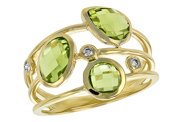 B244-22707: LDS RG 2.45 PERIDOT 2.50 TGW