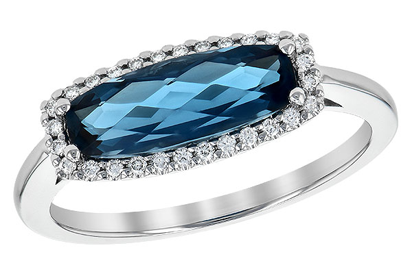 B245-14534: LDS RG 1.79 LONDON BLUE TOPAZ 1.90 TGW