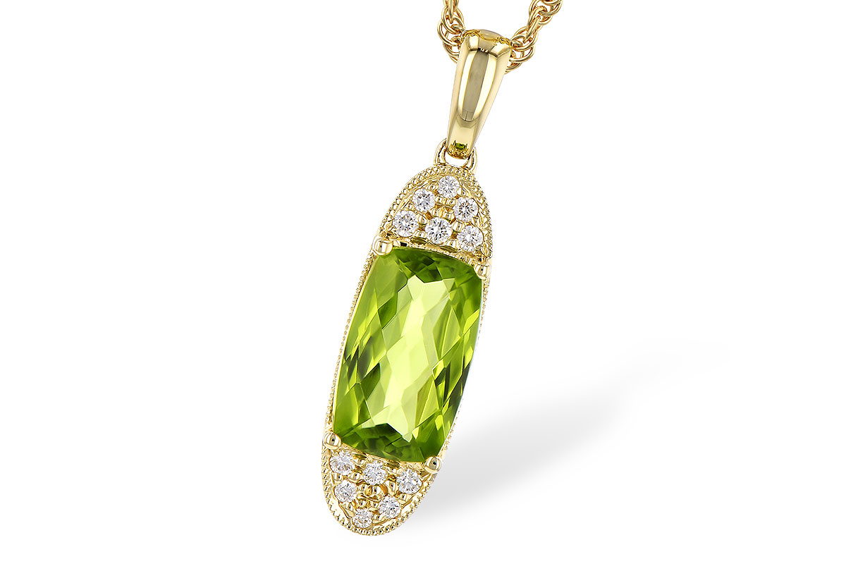 B327-89925: NECK 1.90 PERIDOT 2.00 TGW