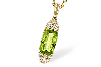 B327-89925: NECK 1.90 PERIDOT 2.00 TGW