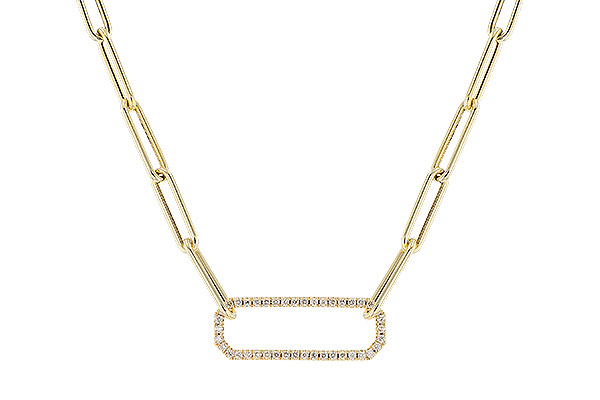 B328-73634: NECKLACE .50 TW (17 INCHES)