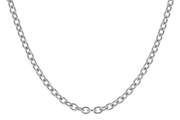 B328-79943: CABLE CHAIN (22IN, 1.3MM, 14KT, LOBSTER CLASP)