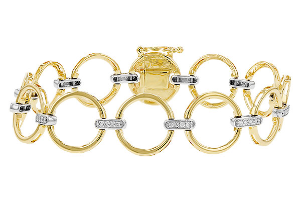 B329-64507: BRACELET .24 TW (7 INCHES)