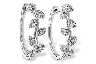 B329-66334: EARRINGS .25 TW