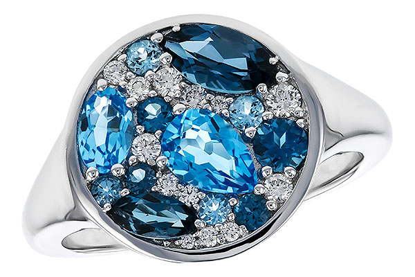 B329-68125: LDS RG 1.80 TW BLUE TOPAZ 1.96 TGW