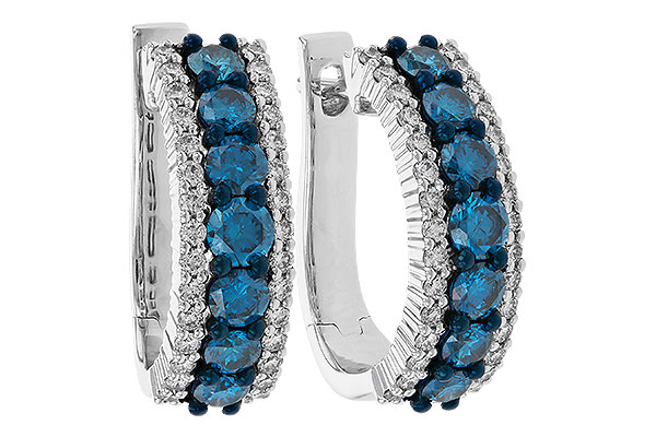 B329-69061: EARR 1.06 BLUE DIAS 1.46 TW