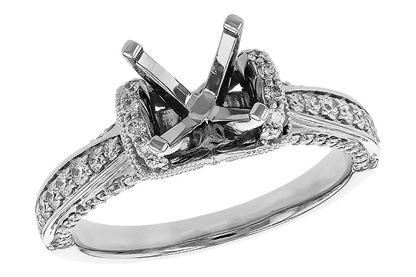 B329-69979: LDS SEMI DIA RG .50 TW