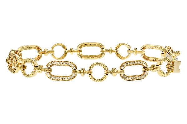 B329-70879: BRACELET .60 TW (7")
