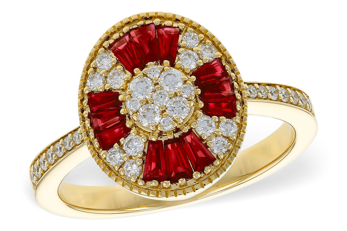 B329-70898: LDS RG .54 TW RUBY .84 TGW