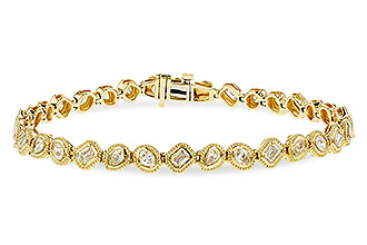 B329-71798: BRACELET 2.15 TW FANCY CUT DIAMONDS