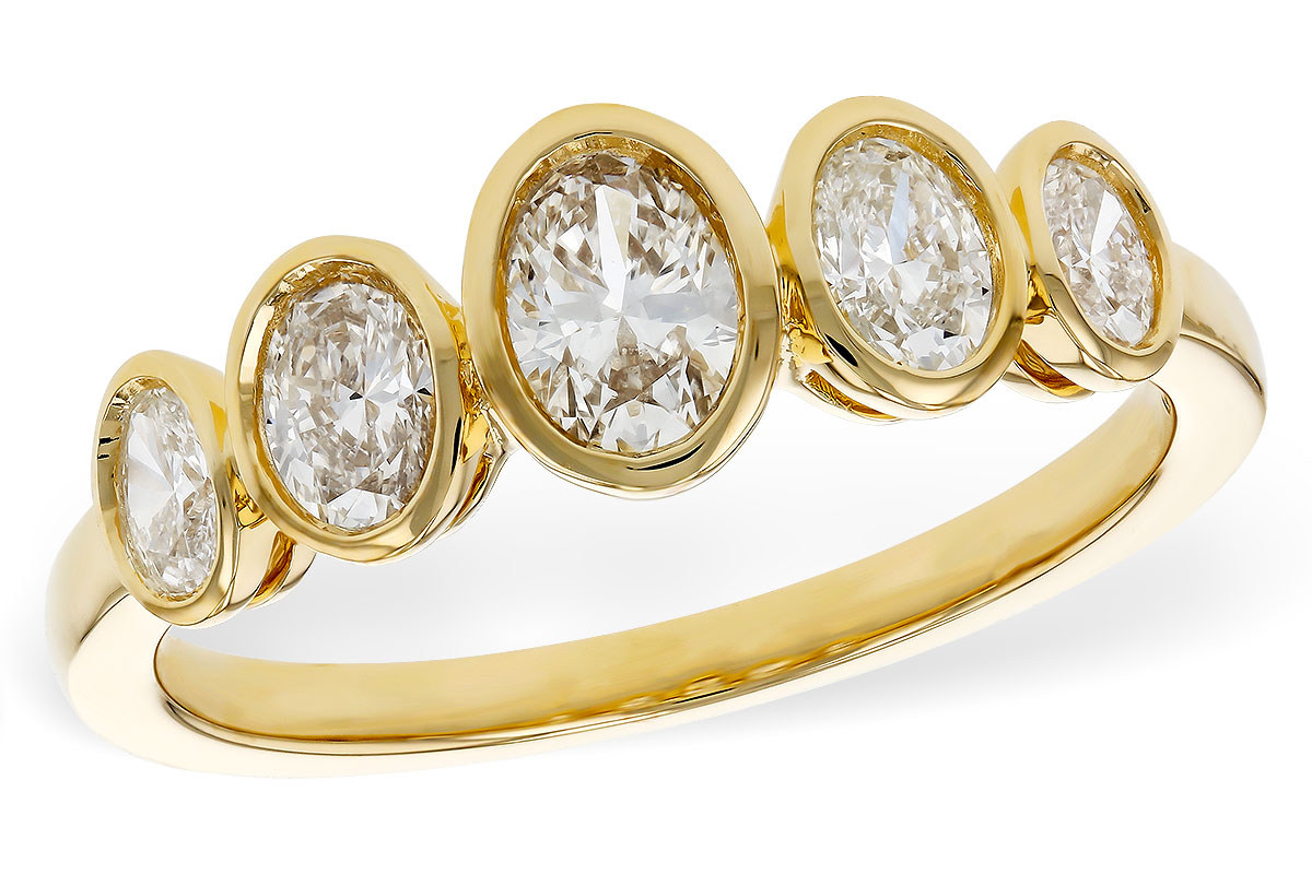 B329-72707: LDS DIA RG .85 TW OVAL DIAS