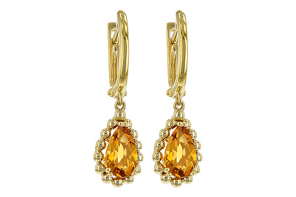 C244-22707: EARR 1.40 CITRINE TW